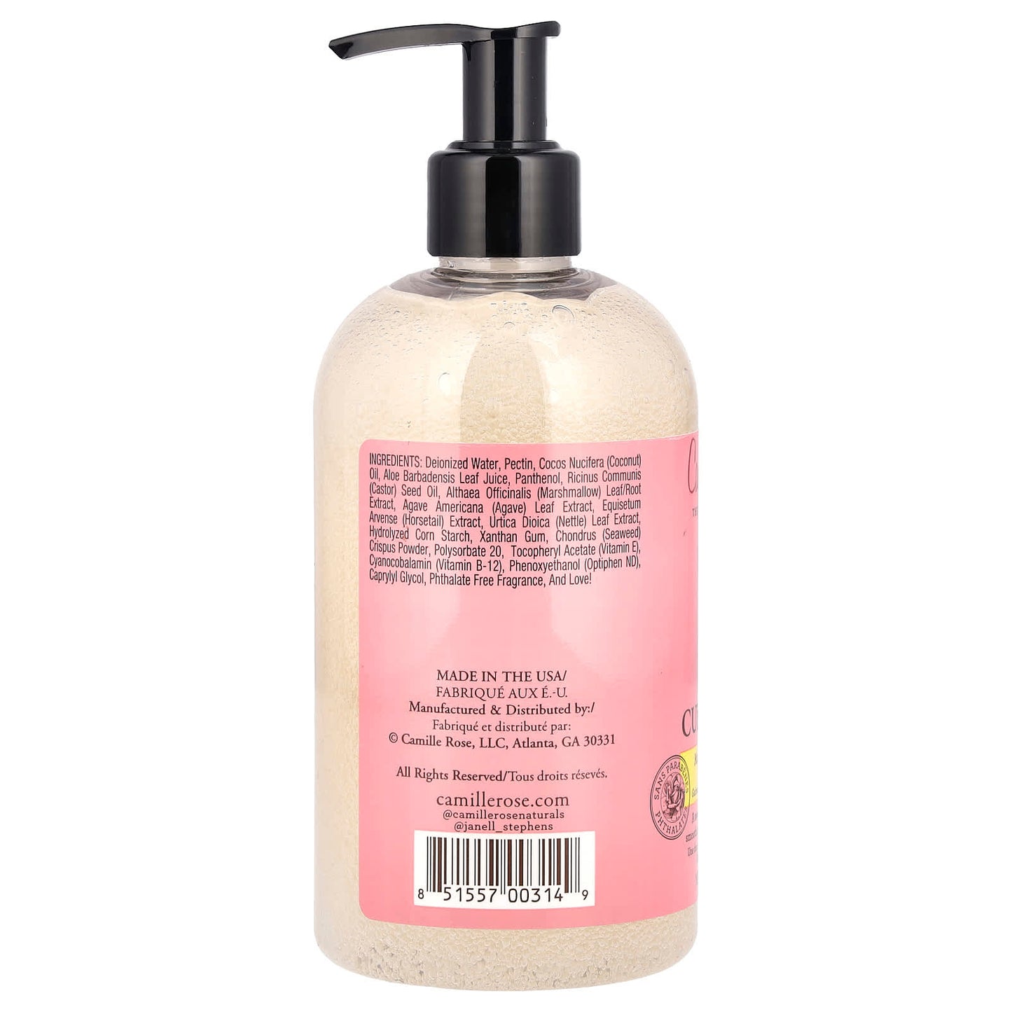 Camille Rose Curl Maker Definidor de Rizos 355 ml
