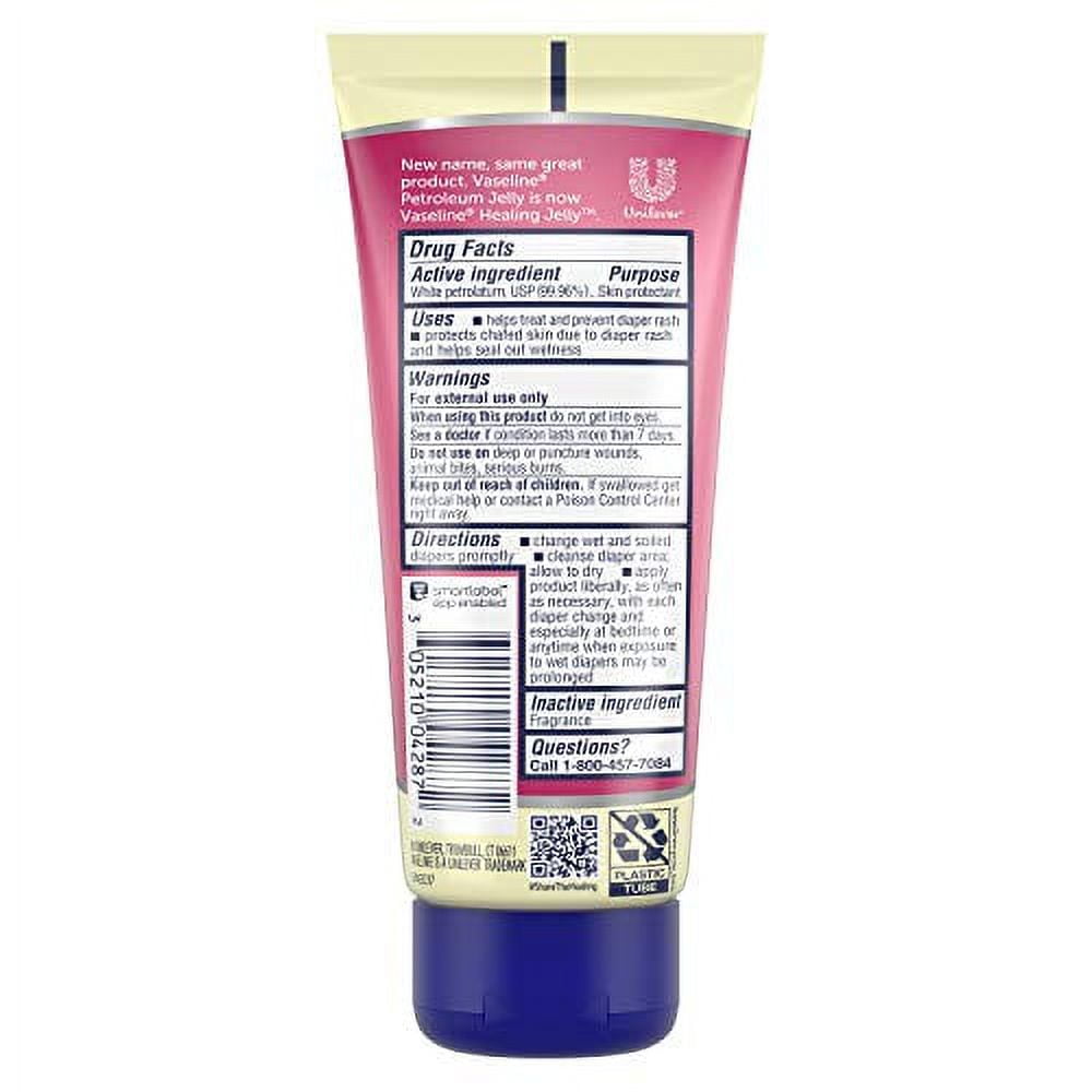 Vaseline Healing Jelly para Bebé, Alivio de Rozaduras, 2.89 oz