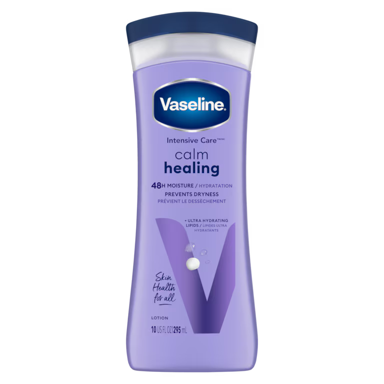 Vaseline Intensive Care Calm Healing Lotion Calma Piel Seca 10oz