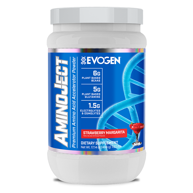 Evogen Nutrition AminoJect BCAA Recuperación y Hidratación 30 Servicios
