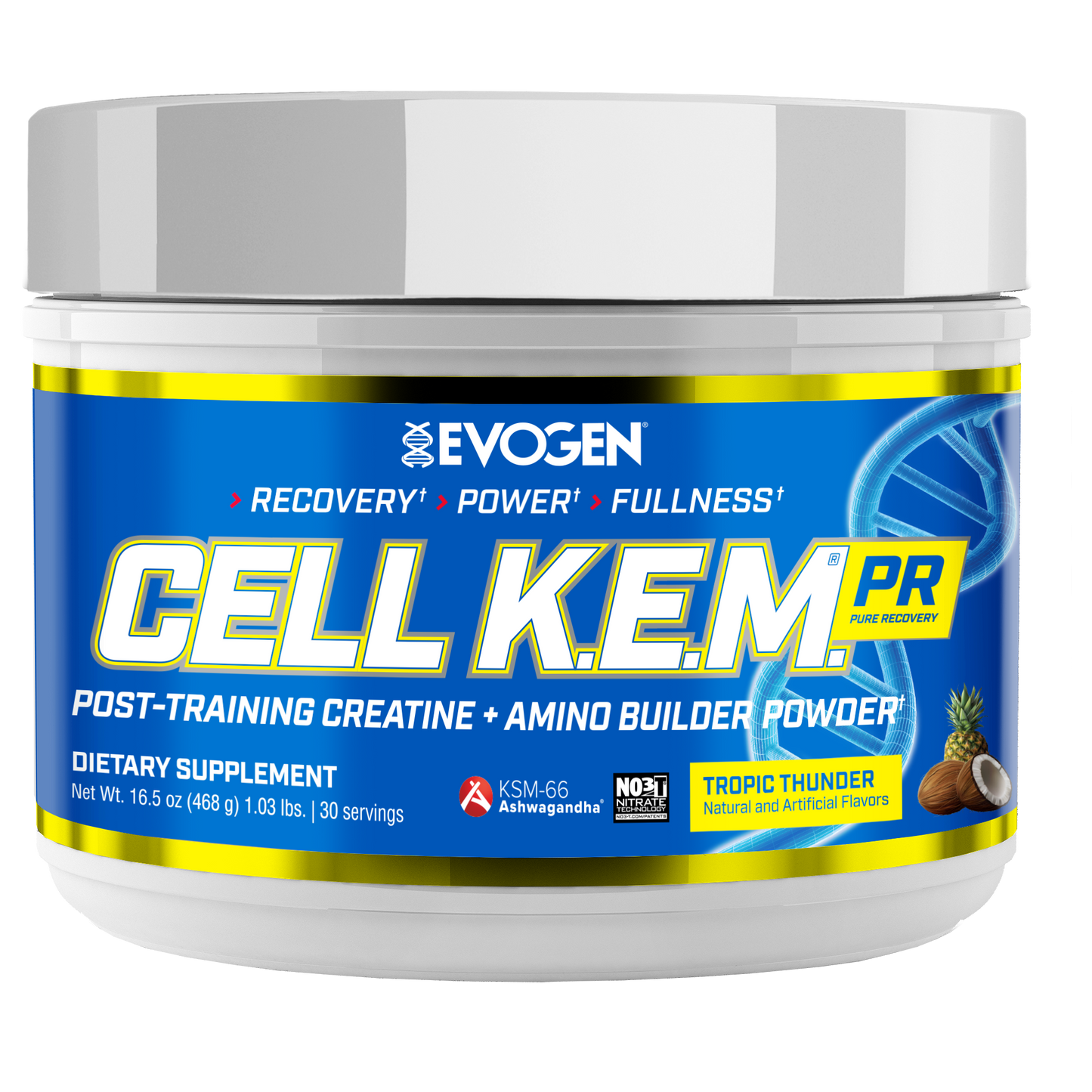 Evogen Nutrition Cell K.E.M. PR Recuperación Muscular 30 Servicios