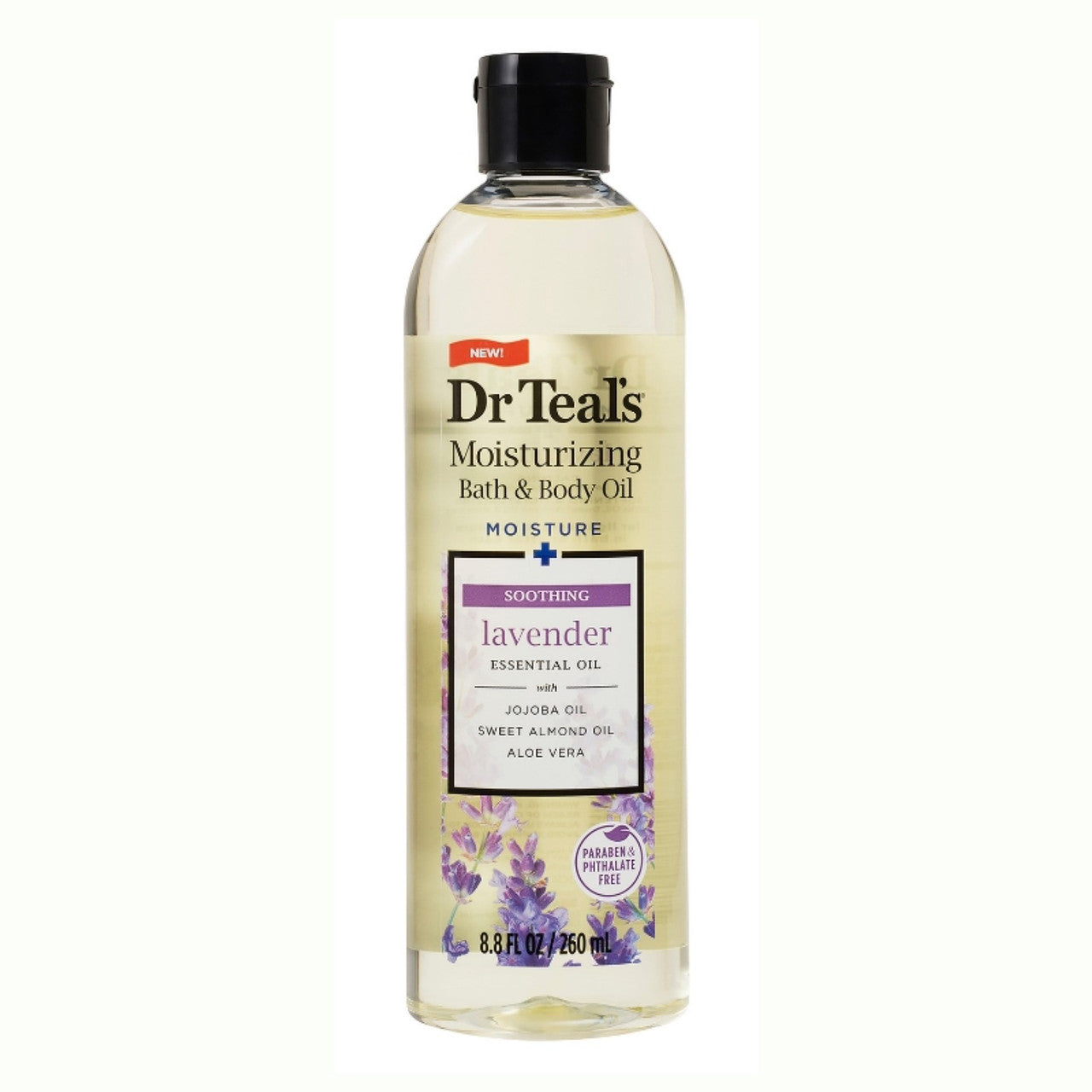 Dr Teal's Aceite Corporal Soothing Lavender Hidratación Relajante 260ml