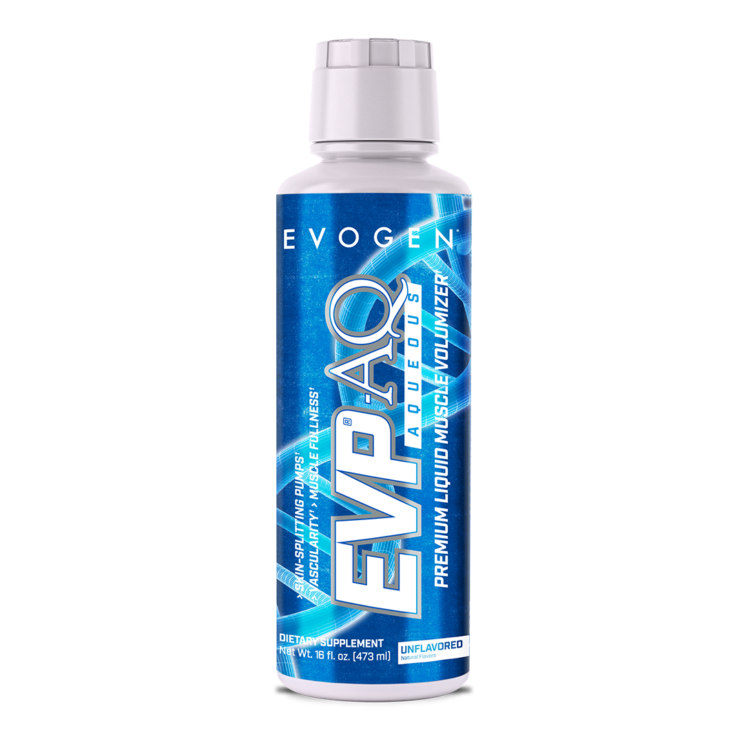 Evogen Nutrition EVP AQ Liquid Glycerol Hidratación y Bombeo Muscular 16oz
