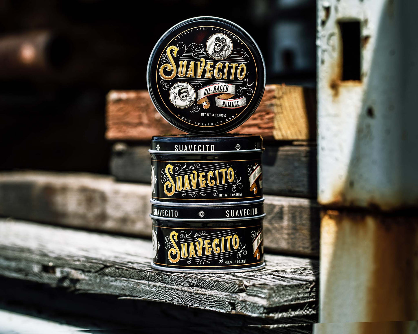 Suavecito Pomada a Base de Aceite Fijación Duradera 3 oz