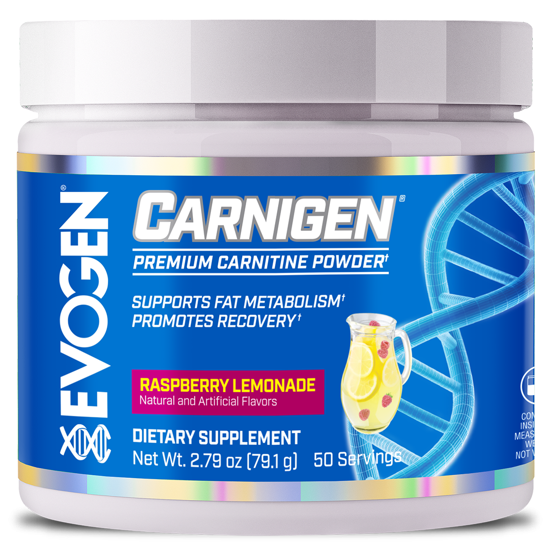 Evogen Carnigen Carnitine Powder Energía y Metabolismo 50 Servicios
