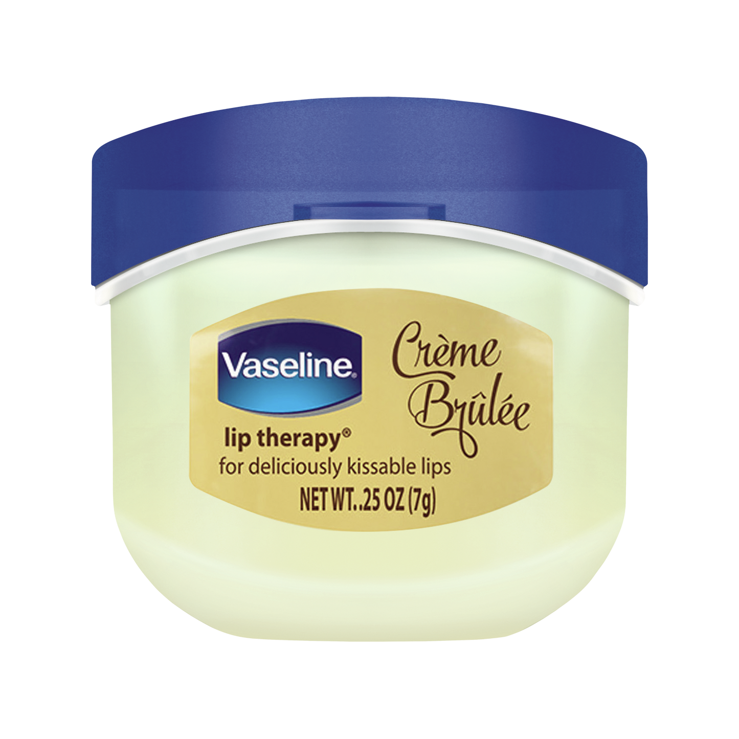 Vaseline Lip Therapy Crème Brûlée Mini Hidratación Duradera 7g