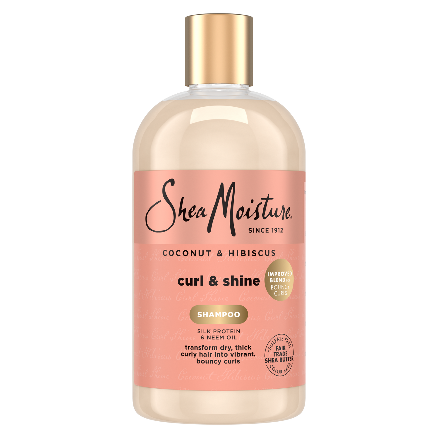 SheaMoisture Champú Coconut & Hibiscus Rizos y Brillo 13 oz