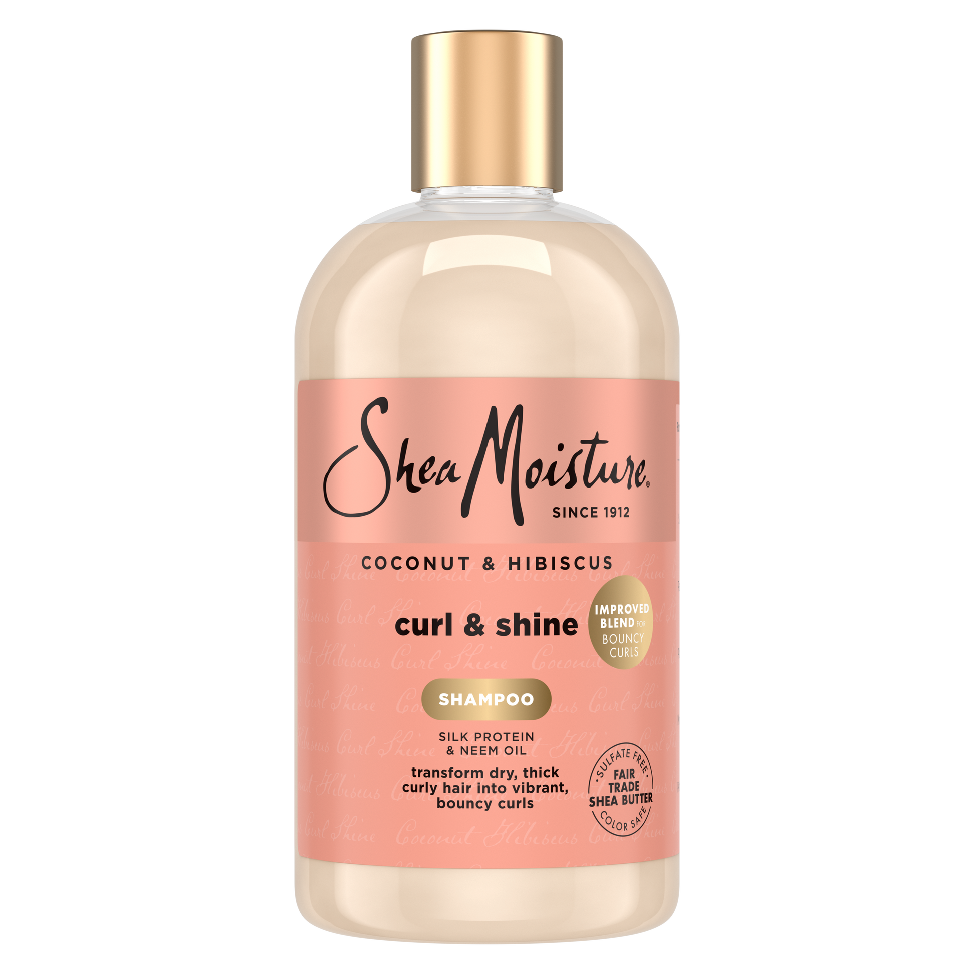 SheaMoisture Champú Coconut & Hibiscus Rizos y Brillo 13 oz