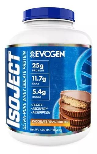 Evogen IsoJect Proteína Aislada de Suero 4 Lbs