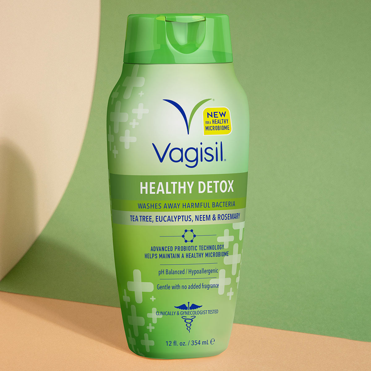 Vagisil Healthy Detox Daily Therapeutic Wash Limpieza Profunda 355ml