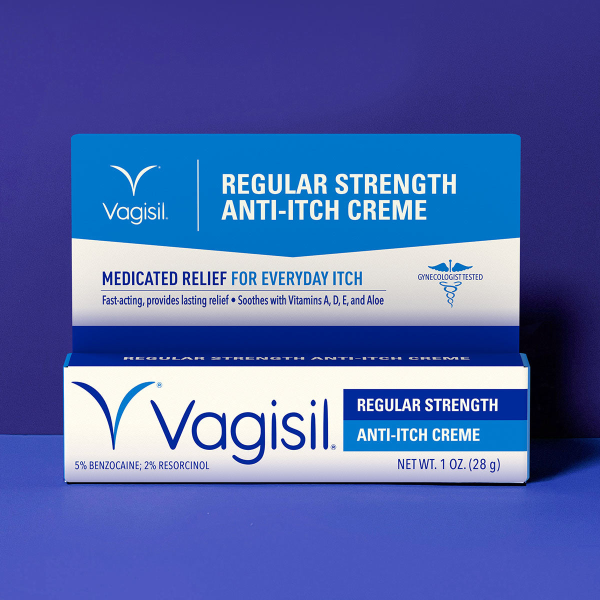 Vagisil Crema Anti-Picazón Fuerza Regular Alivio Instantáneo 28g