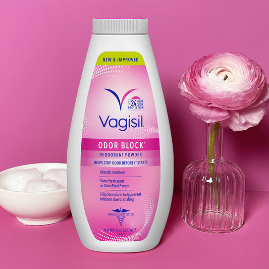 Vagisil Polvo Desodorante Odor Block Protección contra el Olor 227g