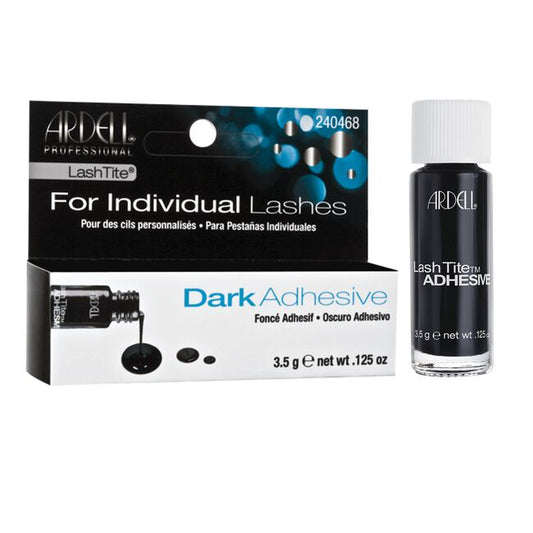Ardell Adhesivo para Pestañas LashTite Oscuro, Resistente al Agua, Estándar