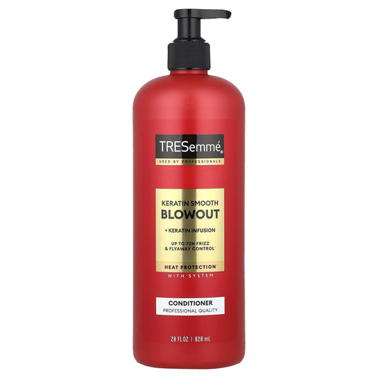 TRESemmé Acondicionador Keratin Smooth Blowout Control de Frizz 828 ml