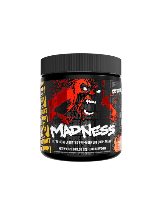 MUTANT® Madness™ Pre-Entreno Ultra-Concentrado 270g Sabor Orange Rush