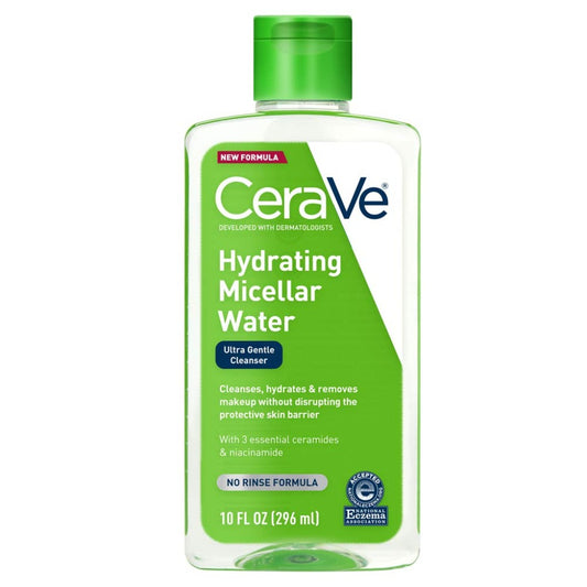 CeraVe Agua Micelar Hidratante Limpiadora y Desmaquillante
