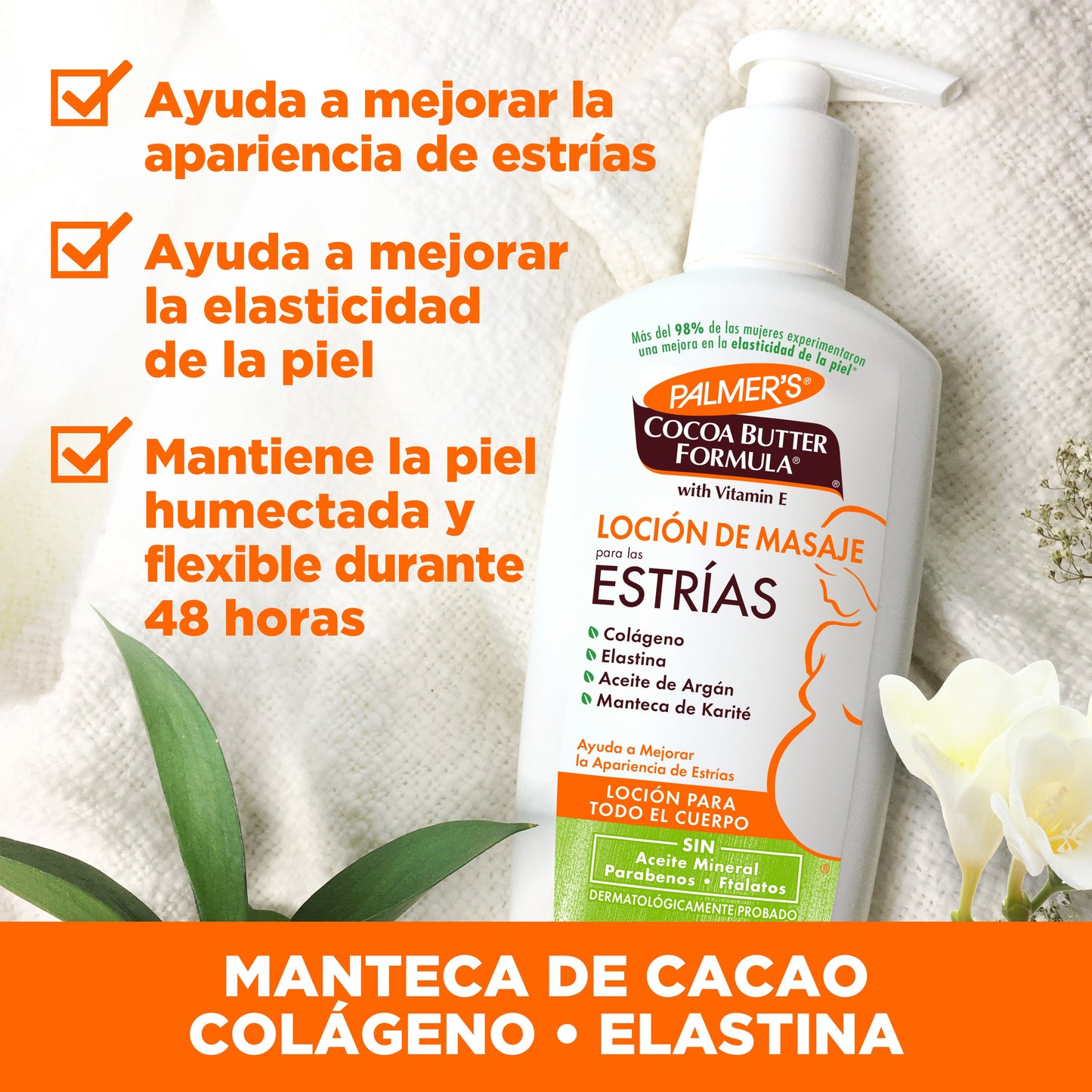 Palmer's Cocoa Butter Formula Loción de Masaje para Estrías 250ml