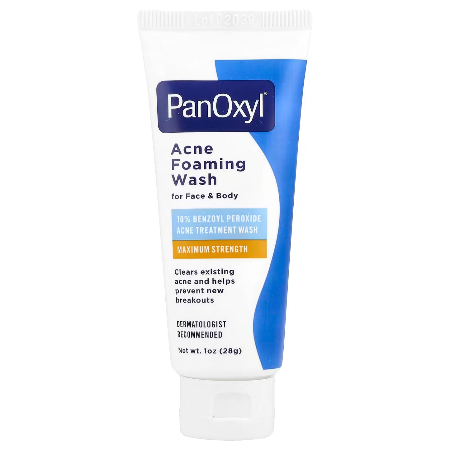 PanOxyl Acne Foaming Wash Tratamiento Limpiador para Acné 1 oz