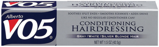 Alberto VO5 Crema Acondicionadora para Cabello Gris y Rubio Brillo Intenso 42.5g