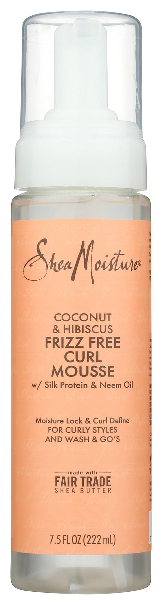 Shea Moisture Mousse Coconut & Hibiscus Definición de Rizos 221 ml