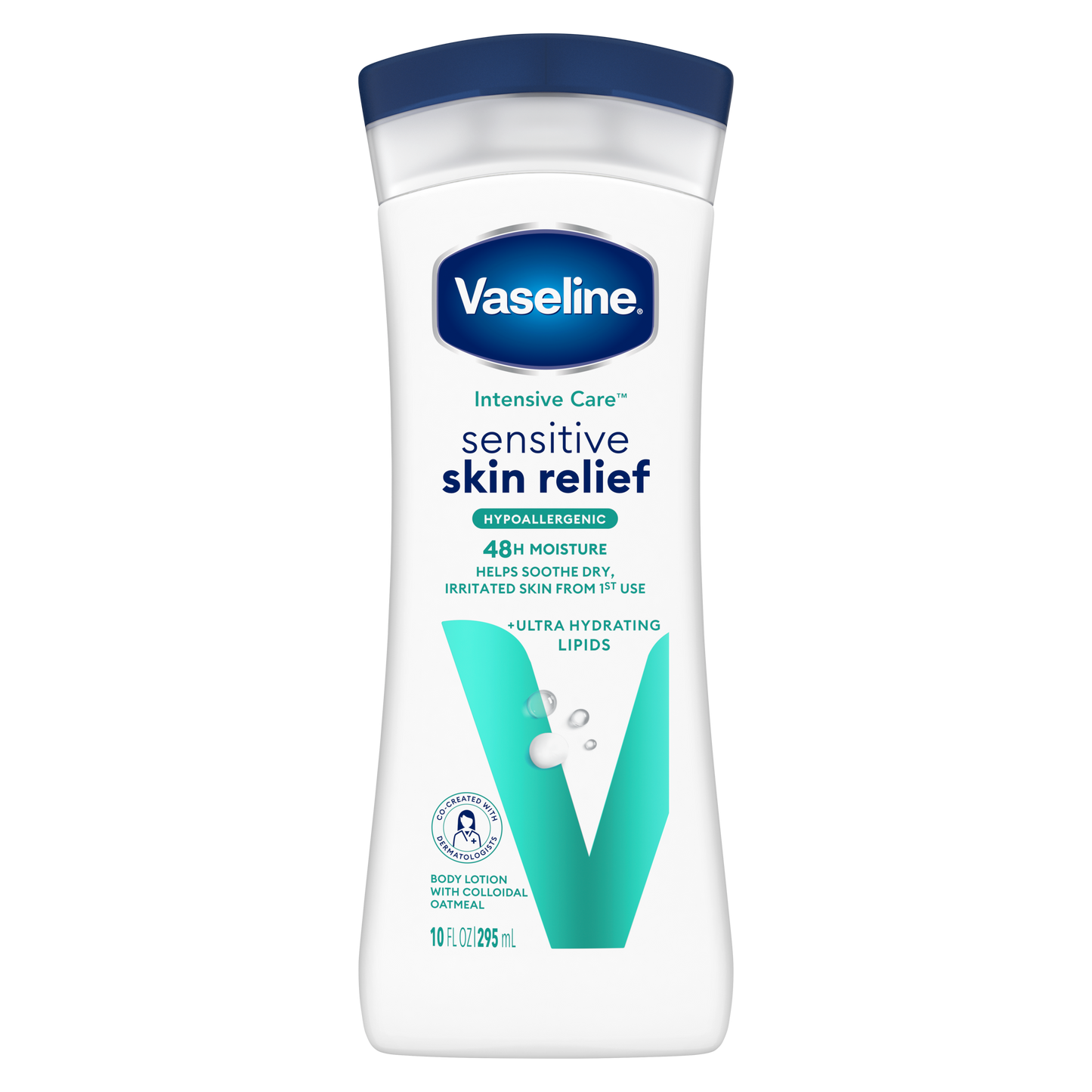 Vaseline Intensive Care Sensitive Skin Relief Alivio para Piel Seca 20.3 oz