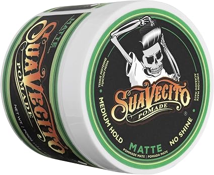 Suavecito Pomada Mate Fijación Media Acabado Natural 113g | P129NN