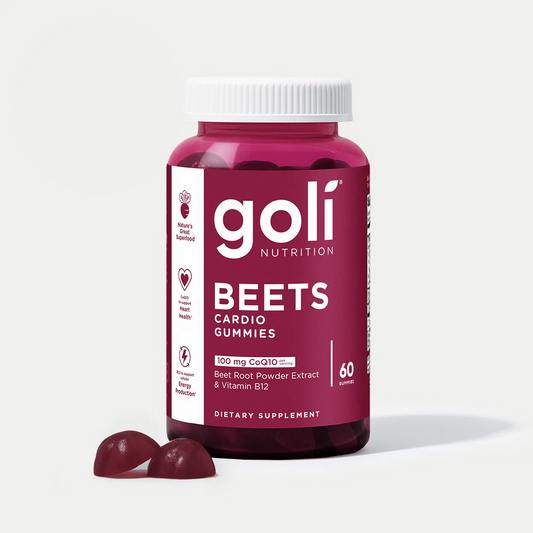 Goli Beets Cardio Gummies Salud Cardiovascular 60 Gomitas