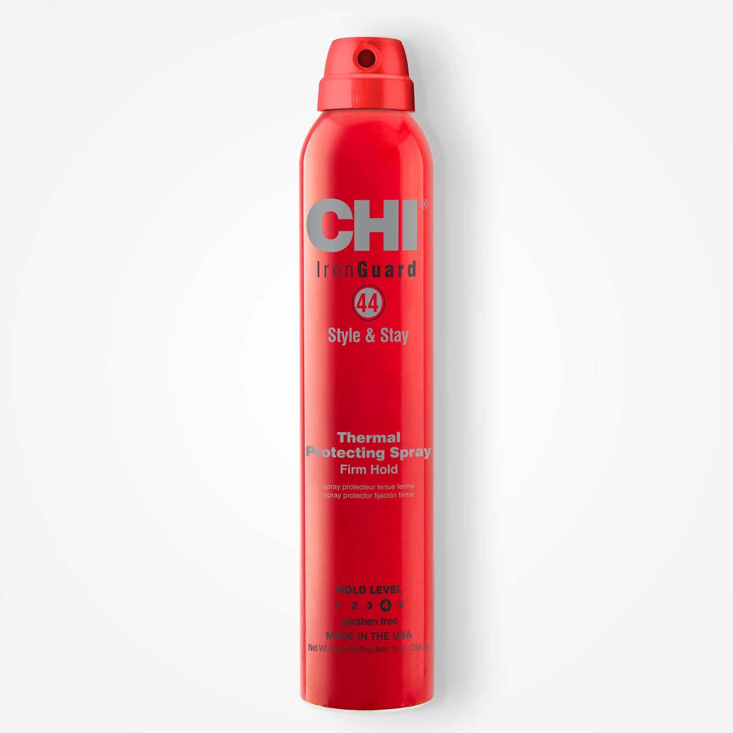 CHI 44 Iron Guard Spray Fijación Firme Protección Térmica 10 oz