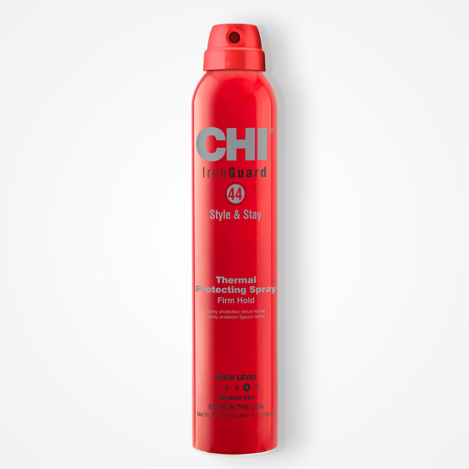 CHI 44 Iron Guard Spray Fijación Firme Protección Térmica 10 oz