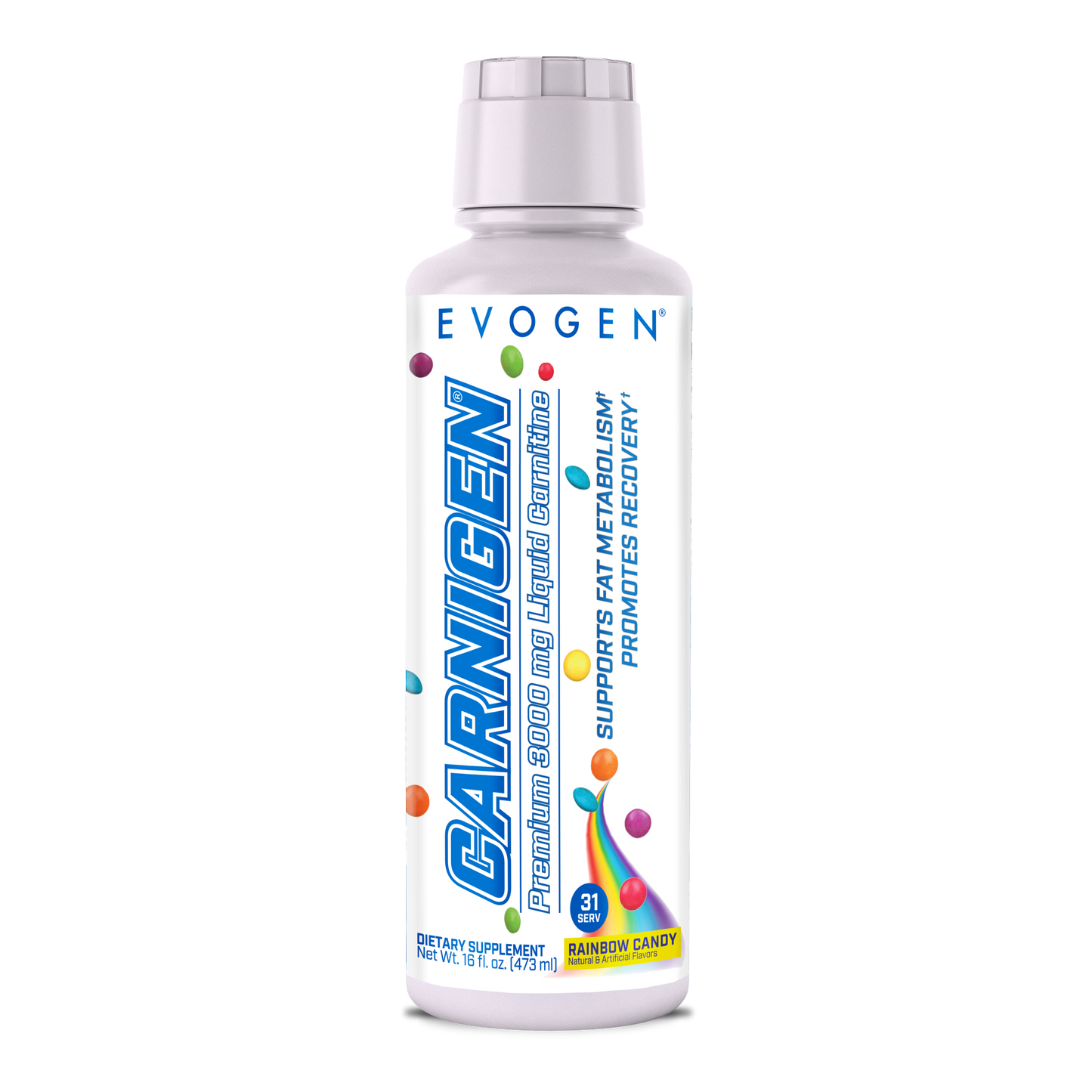 Evogen Carnigen Premium Liquid Carnitine Energía y Metabolismo 31 Servicios