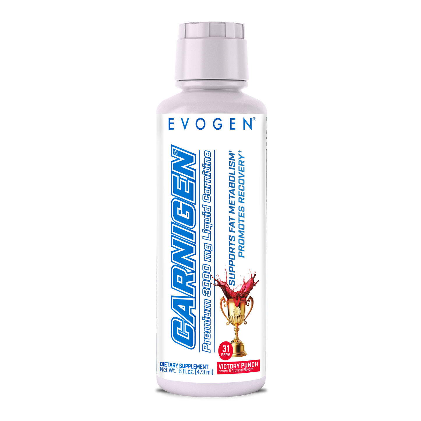 Evogen Carnigen Premium Liquid Carnitine Energía y Metabolismo 31 Servicios