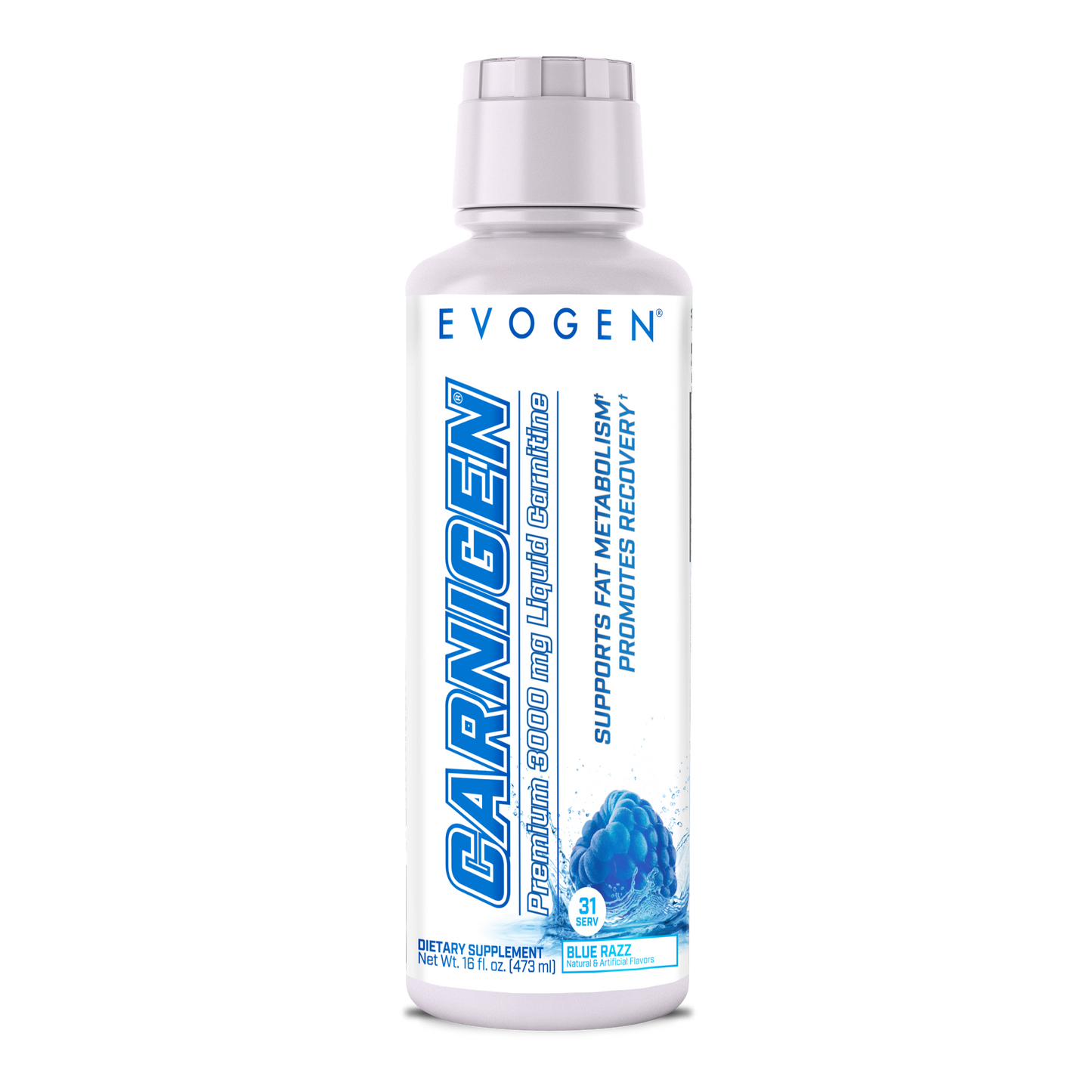 Evogen Carnigen Premium Liquid Carnitine Energía y Metabolismo 31 Servicios