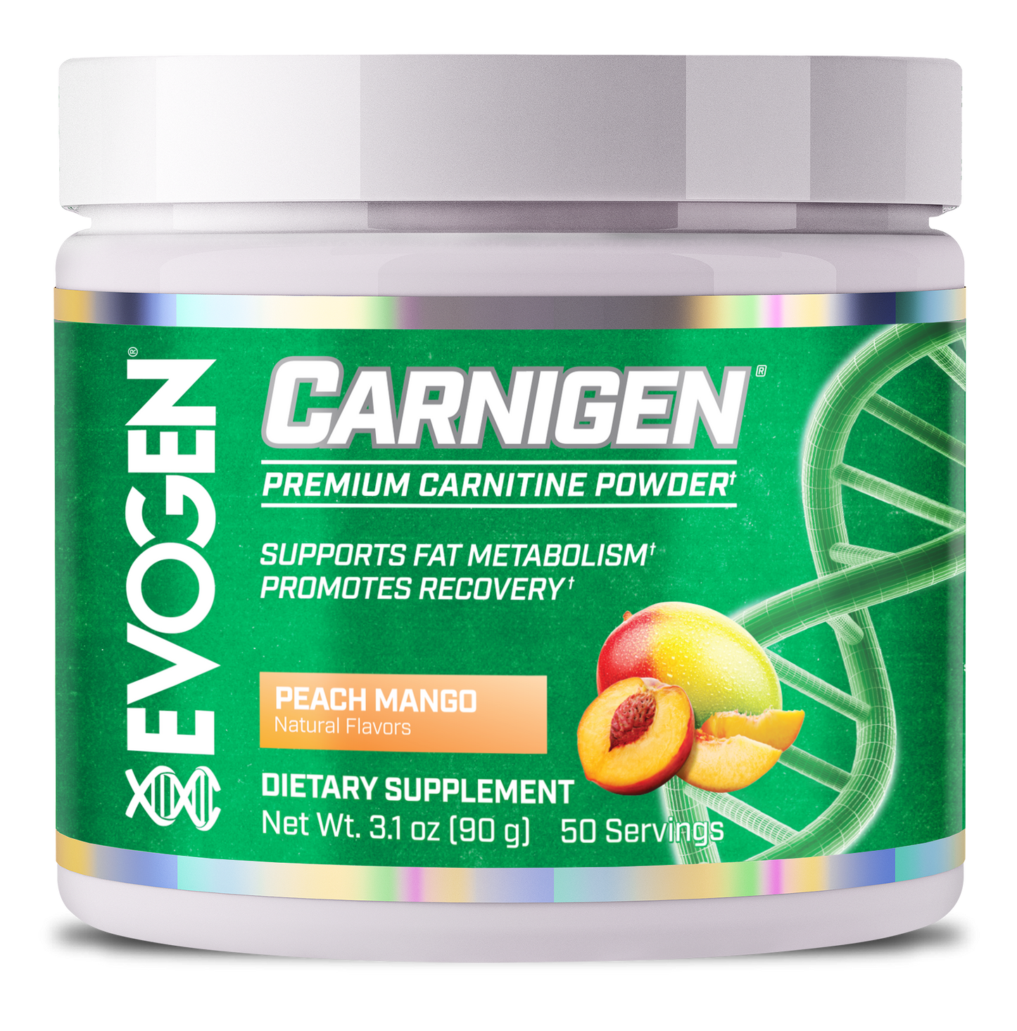Evogen Carnigen Naturals Energía y Metabolismo de Grasas 50 Servicios