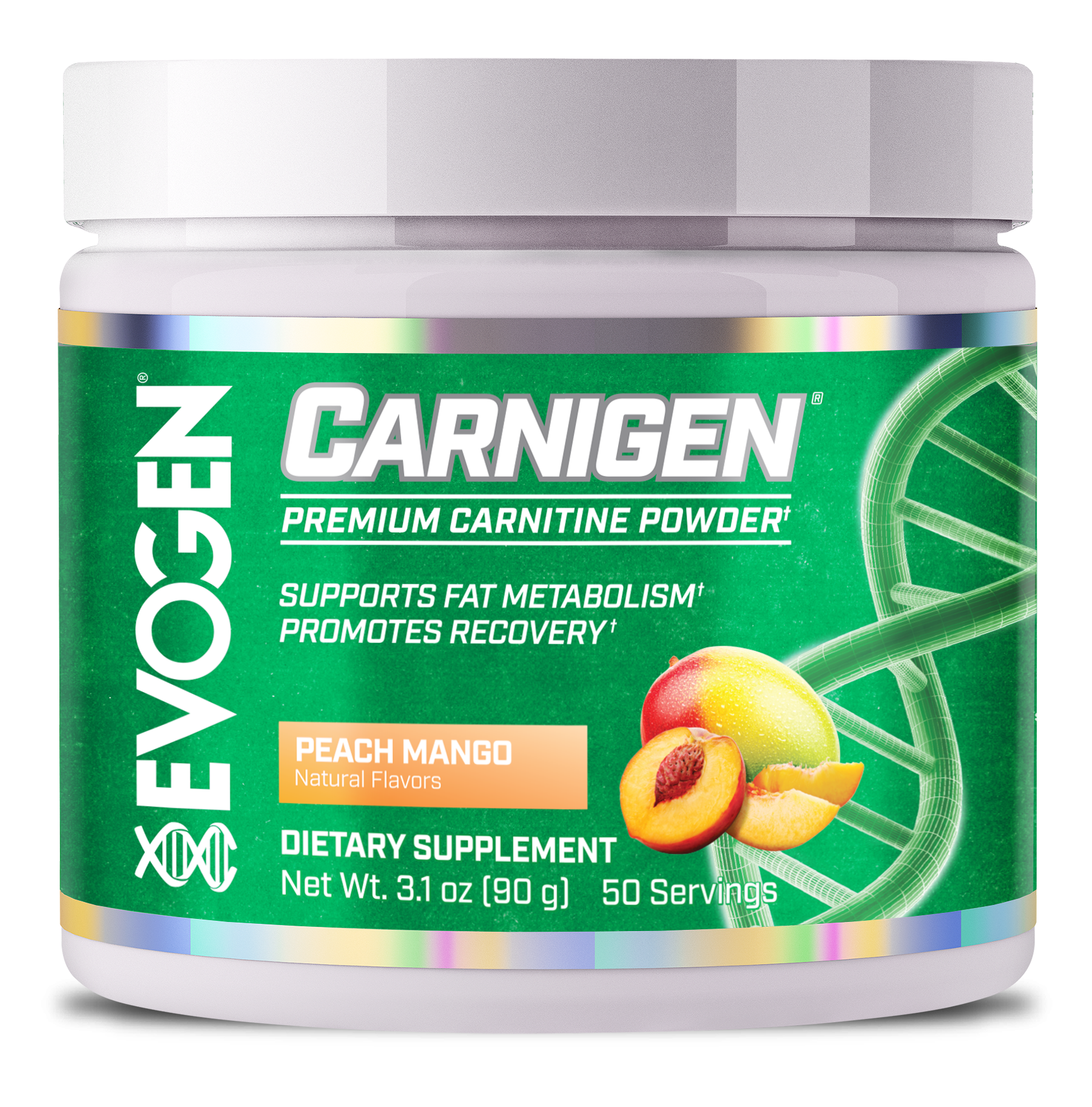 Evogen Carnigen Naturals Energía y Metabolismo de Grasas 50 Servicios