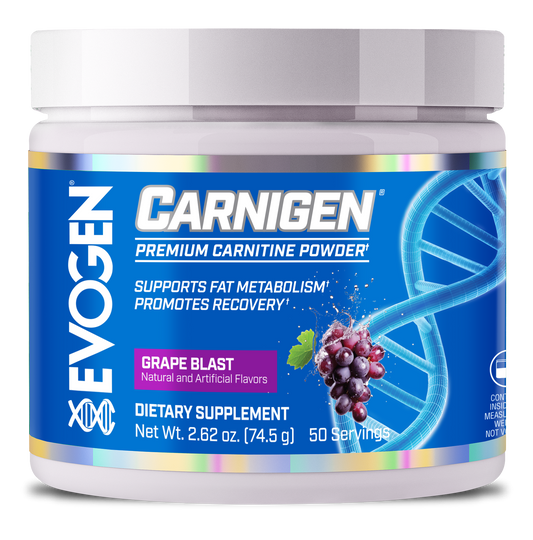 Evogen Carnigen Carnitine Powder Energía y Metabolismo 50 Servicios