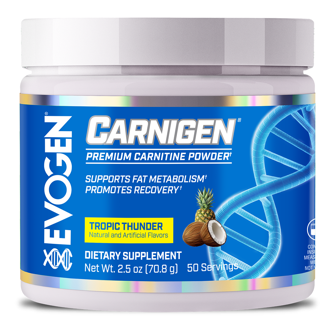 Evogen Carnigen Carnitine Powder Energía y Metabolismo 50 Servicios