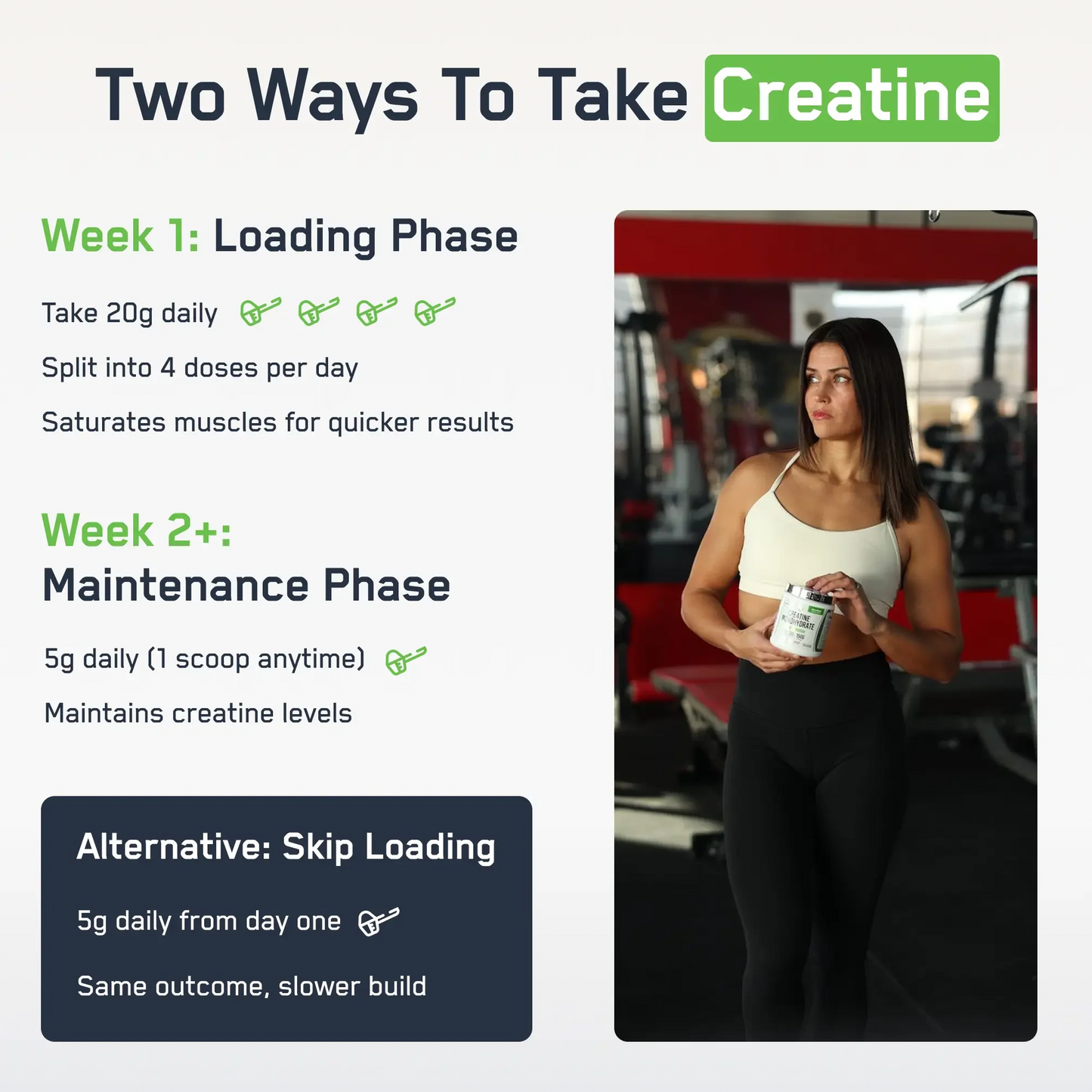 SteelFit Creatina Monohidratada Mejora Rendimiento Muscular 100 Servicios