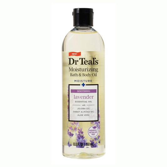 Dr Teal's Aceite Corporal Soothing Lavender Hidratación Relajante 260ml