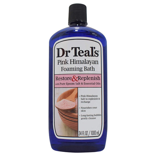 Dr Teal's Baño de Espuma Pink Himalayan, Restaurador, 34 oz | DT04500