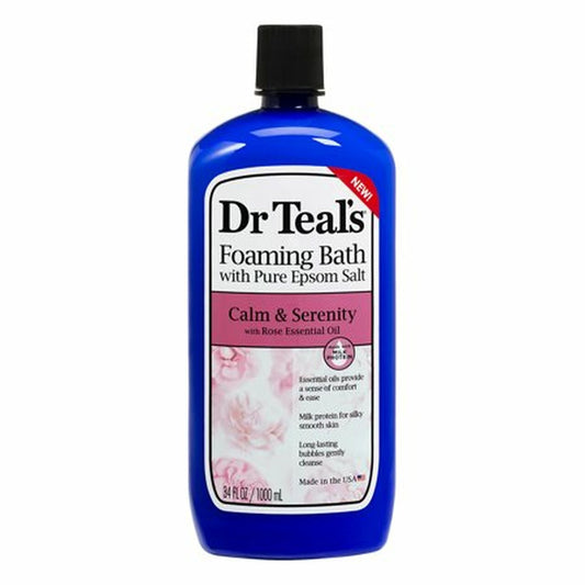 DR TEAL'S Calma y Serenidad con AceiteEsencial de Rosa 34 OZ