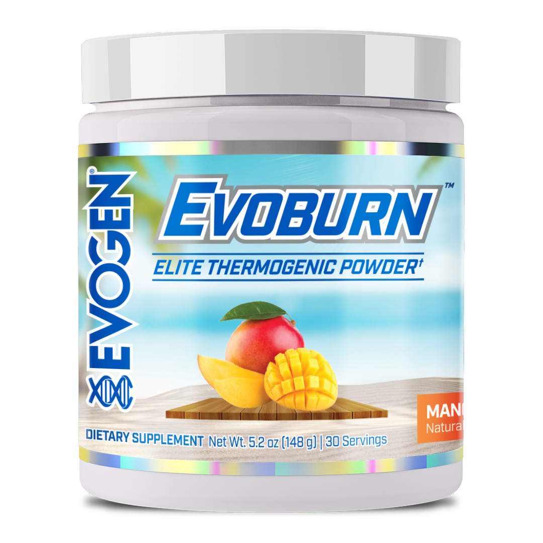 Evogen Evoburn Elite Thermogenic Powder Soporte Pérdida Grasa 30 Servicios