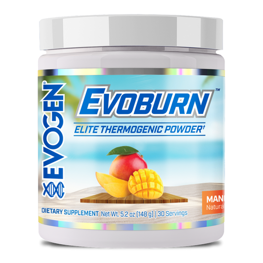 Evogen Evoburn Elite Thermogenic Powder Soporte Pérdida Grasa 30 Servicios