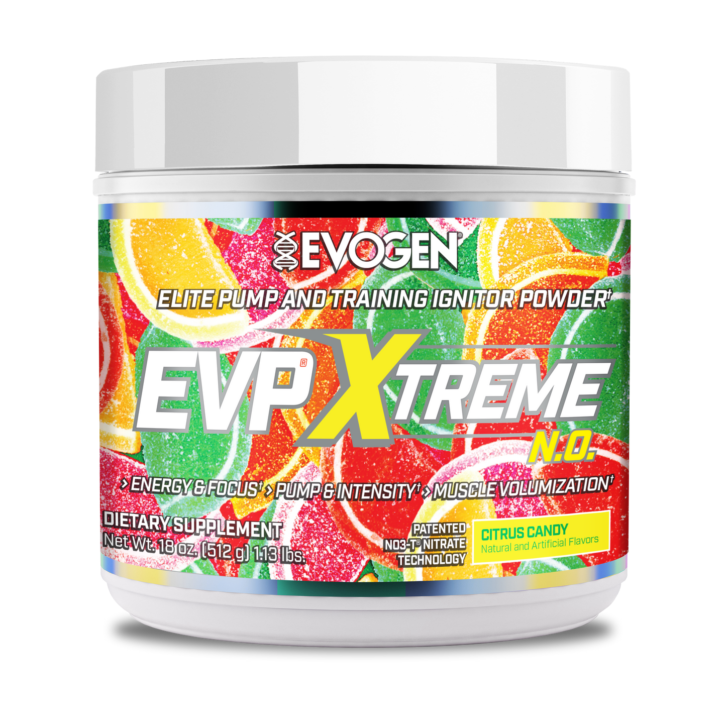Evogen EVP Xtreme N.O. Pre-Entreno de Alta Estimulación 30 Servicios