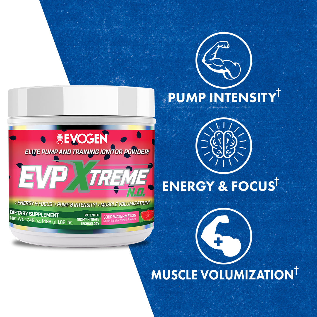Evogen EVP Xtreme N.O. Pre-Entreno de Alta Estimulación 30 Servicios