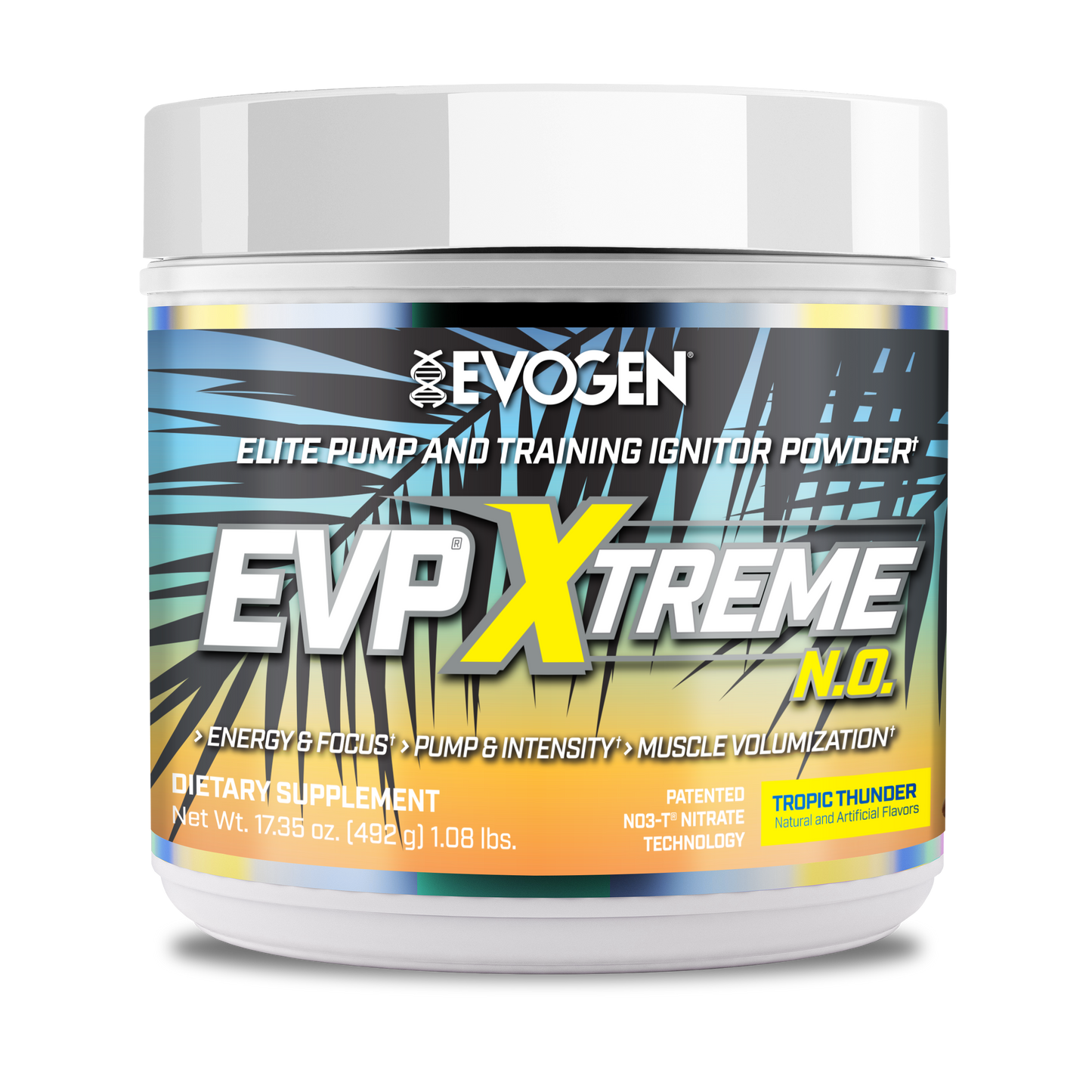 Evogen EVP Xtreme N.O. Pre-Entreno de Alta Estimulación 30 Servicios