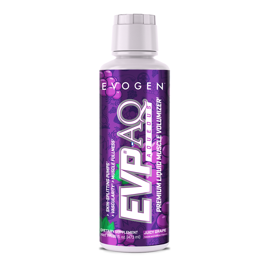Evogen Nutrition EVP AQ Liquid Glycerol Hidratación y Bombeo Muscular 16oz