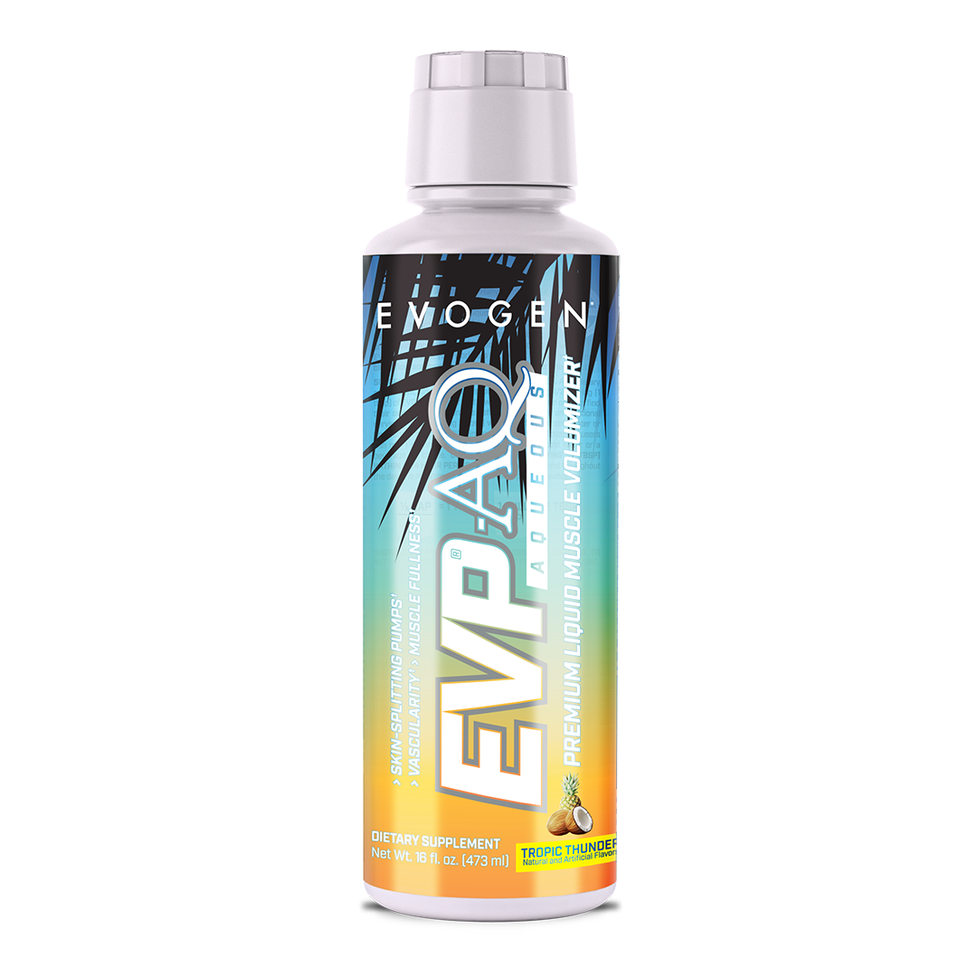 Evogen Nutrition EVP AQ Liquid Glycerol Hidratación y Bombeo Muscular 16oz