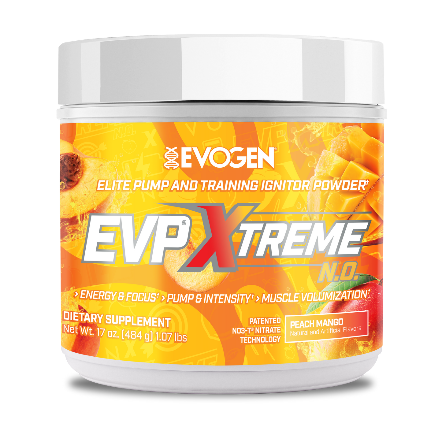 Evogen EVP Xtreme N.O. Pre-Entreno de Alta Estimulación 30 Servicios