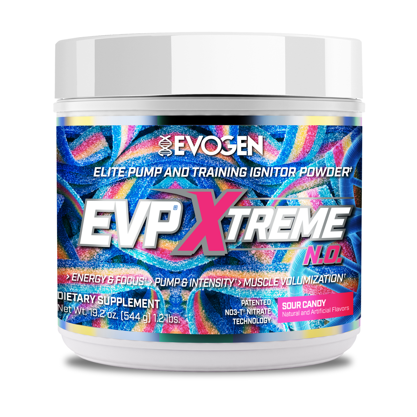 Evogen EVP Xtreme N.O. Pre-Entreno de Alta Estimulación 30 Servicios