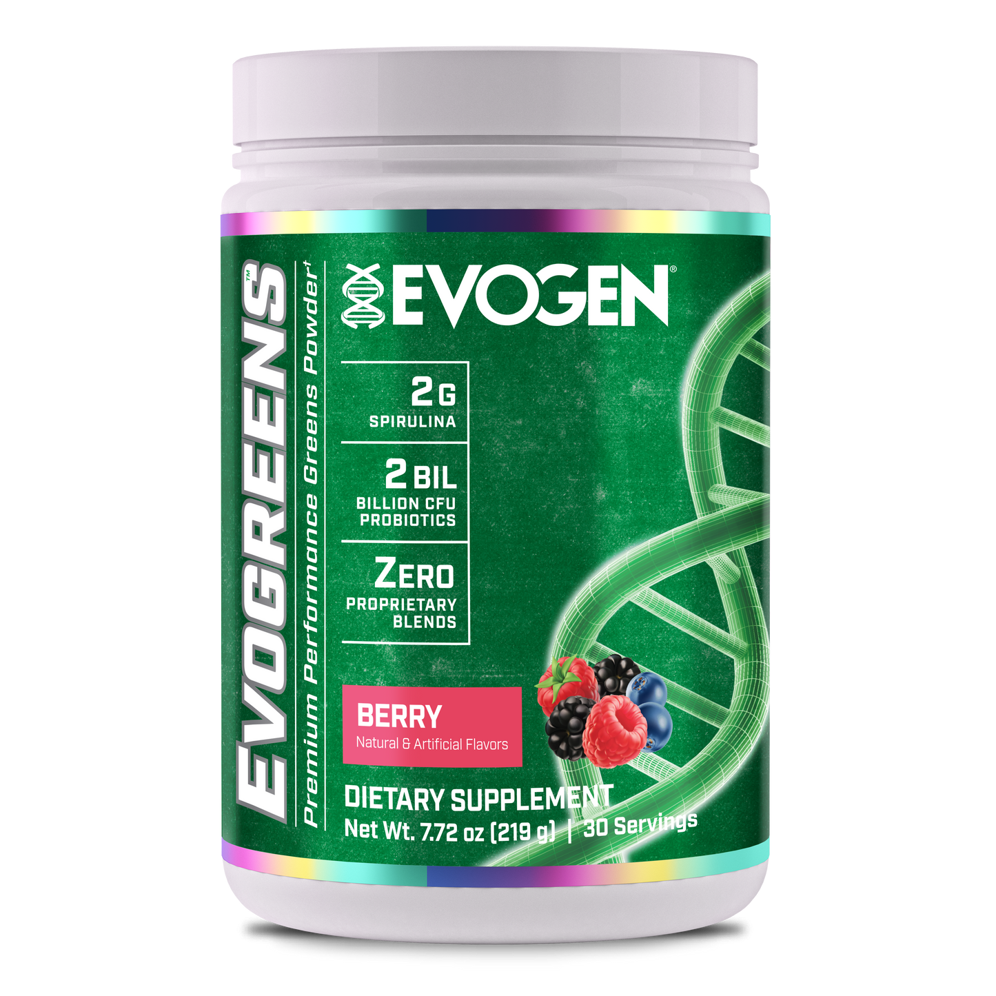 Evogen Evogreens Apoyo Digestivo y Bienestar 30 Servicios